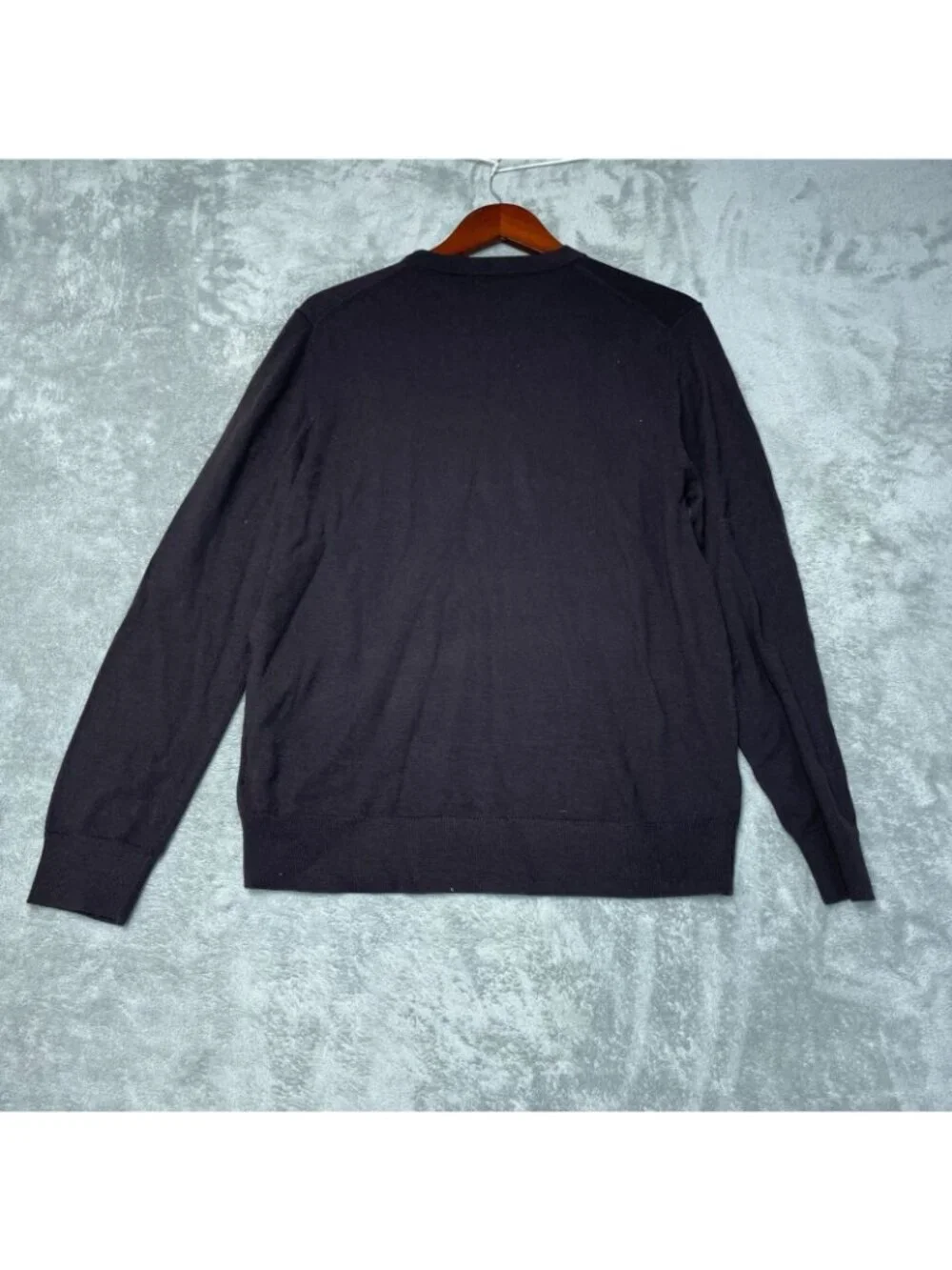 Banana Republic Men’s M Merino Wool Crewneck Sweater Brown F1057